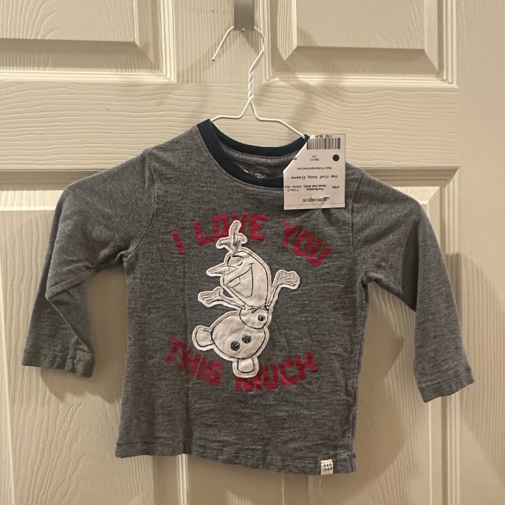 GAP Olaf Graphic Long-Sleeve Tee